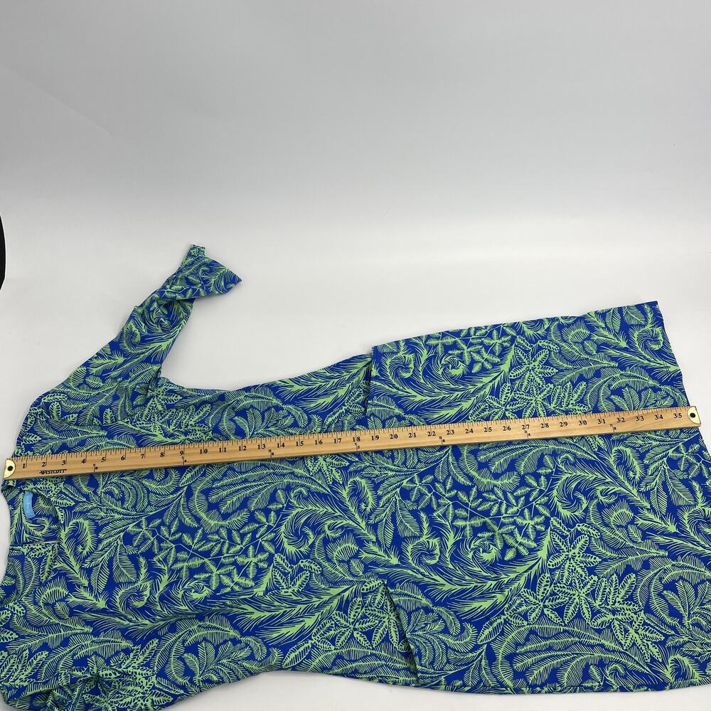 J MCLAUGHLIN Carly Dress Womens Size S Palm Print Sheath 3/4 Sleeve Catalina - Picture 10 of 12
